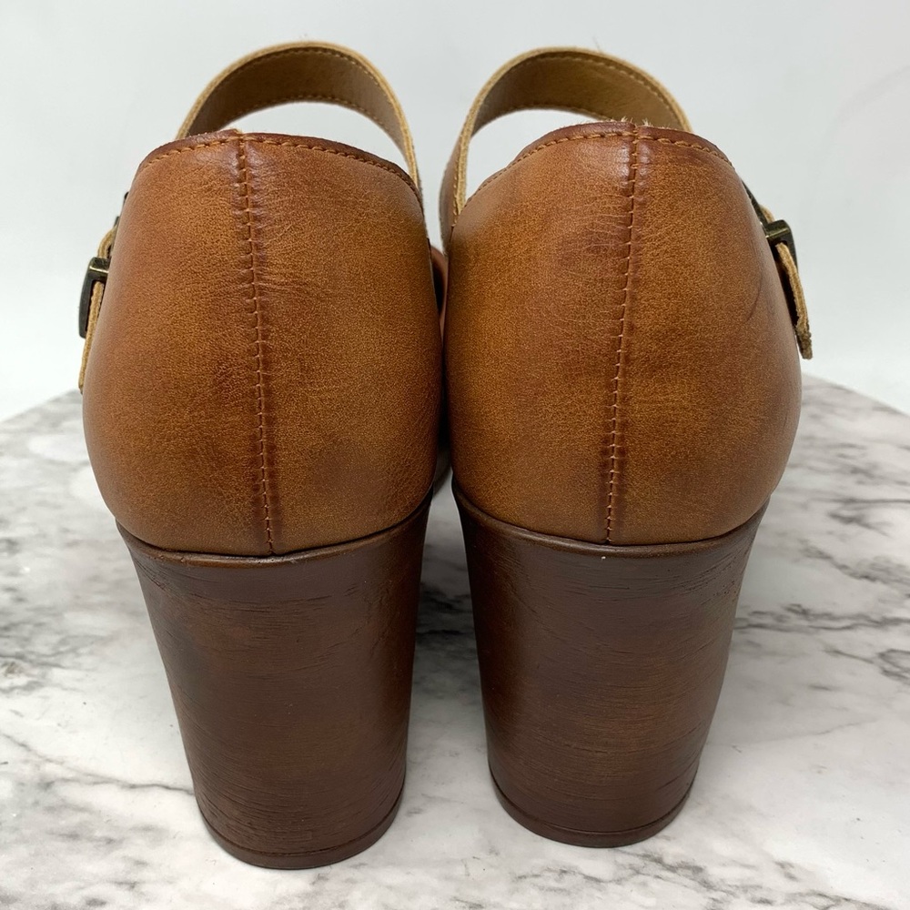 B.O.C. By Born Gia Mary Jane Platform Comfort Clogs 11 Boho Chunky Retro Artsy - Picture 5 of 16